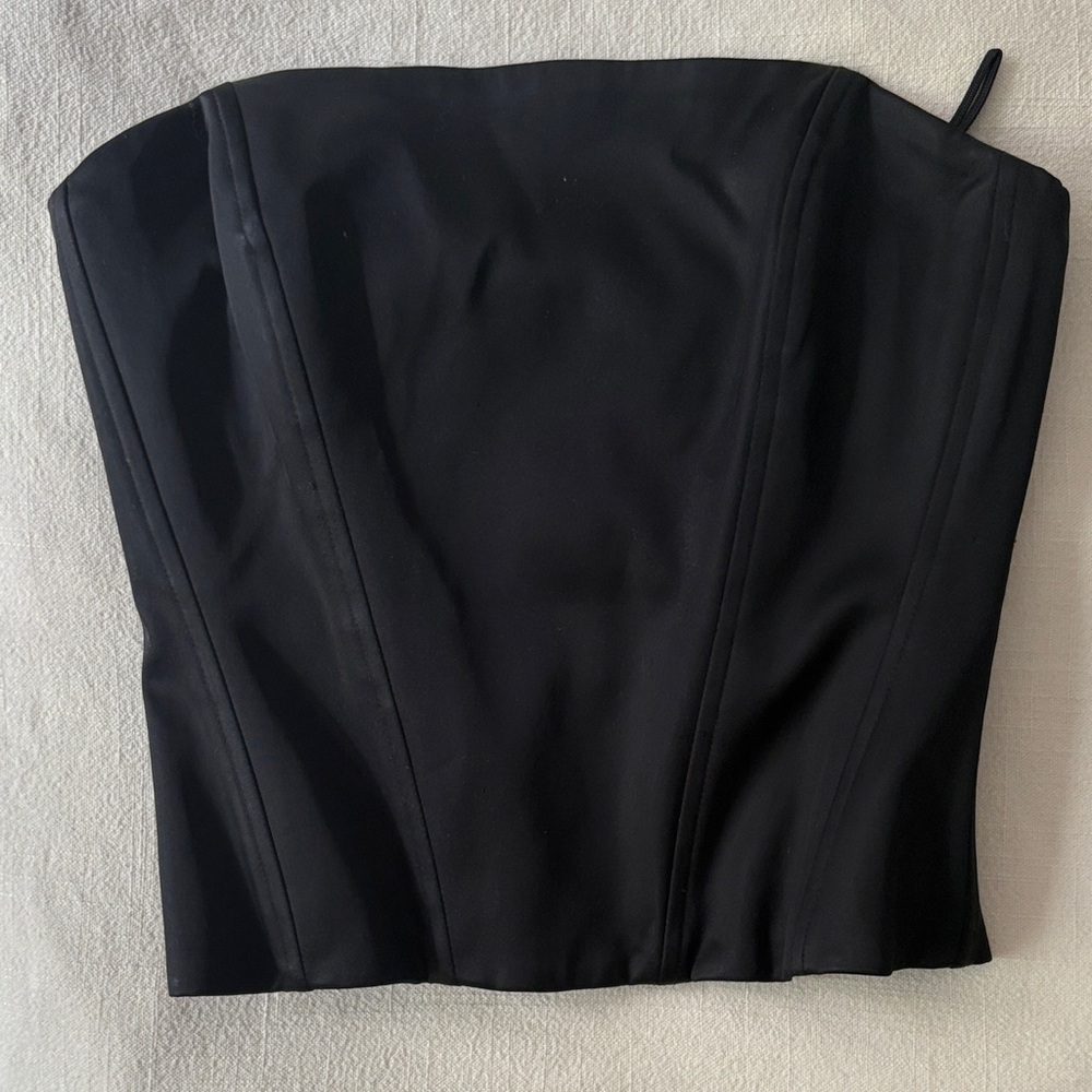 Wilfred Black Strapless Top